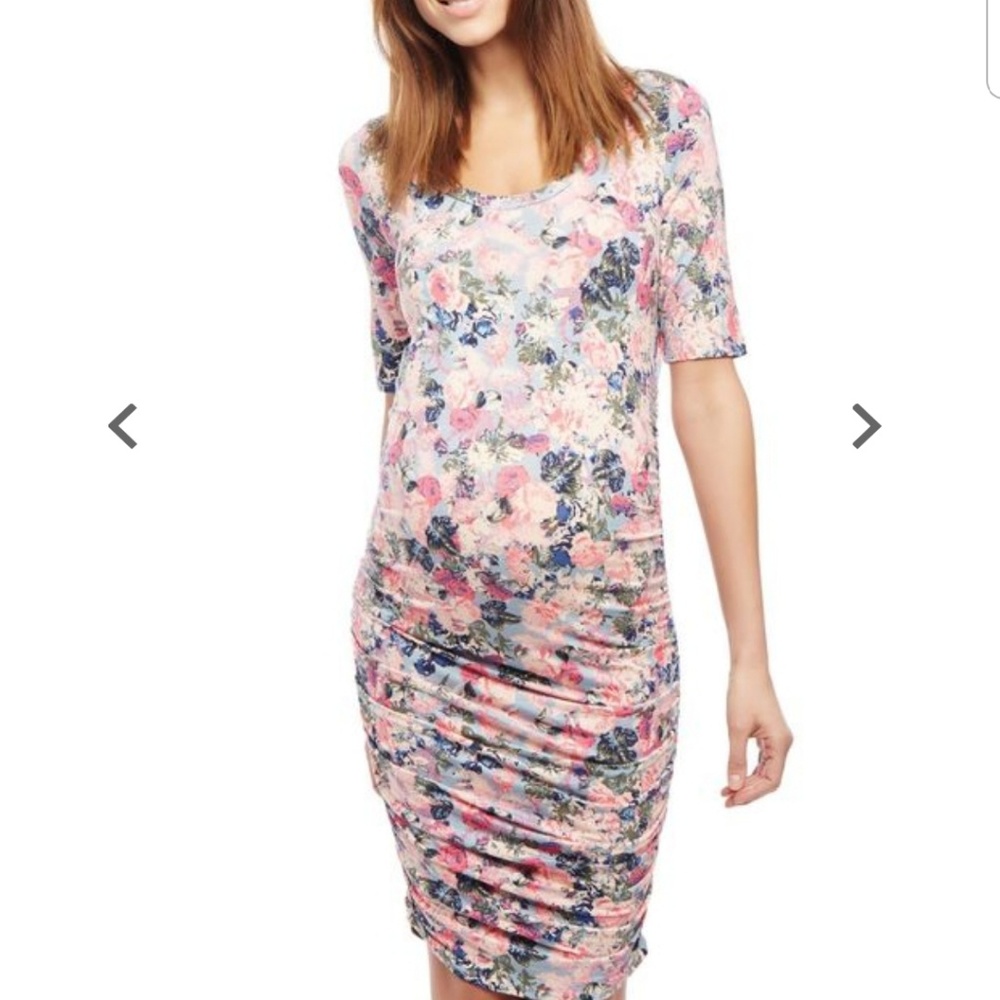 Motherhood maternity body con dress